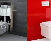 فروش انواع سرویسهای رنگی چینی بهداشتی والهنگ توالت فرنگی روشویی وکابینت های ضد اب